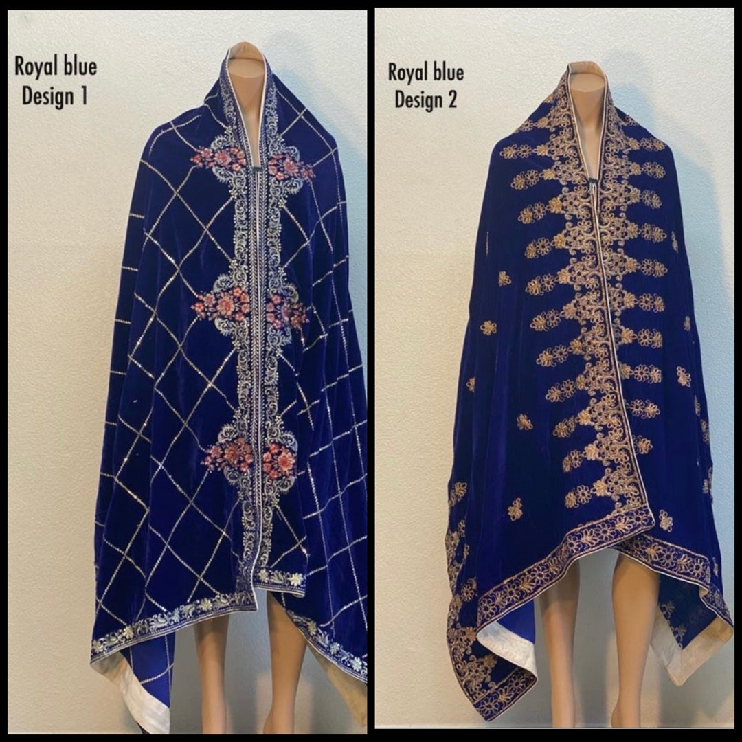 alkaram velvet shawl