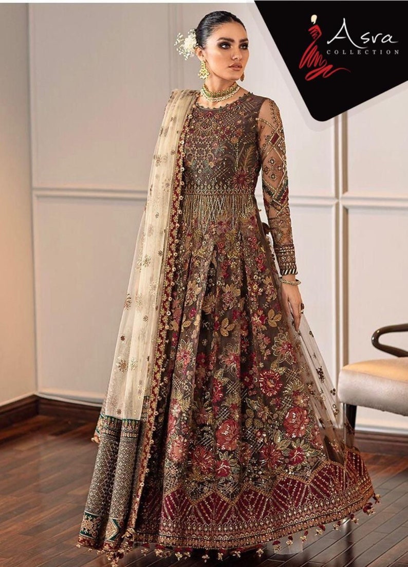 Pakistani Wedding Dress Indian Bridal Dress Pakistani - Etsy
