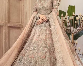 long gown for indian wedding