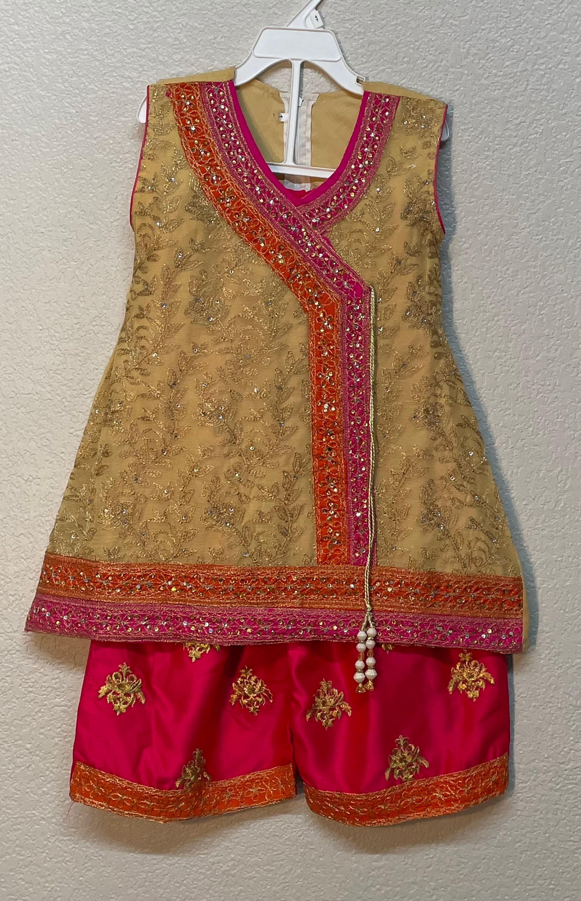 4 Years Pakistani Kids Outfit Baby Salwar Kameez Baby Girl Etsy