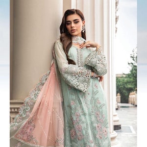 Pakistani Salwar Kameez | Indian wedding dress | Indian Salwar Kameez for Women | Designer Suit