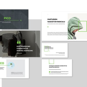 PICO Creative Presentation Template Keynote Powerpoint - Etsy