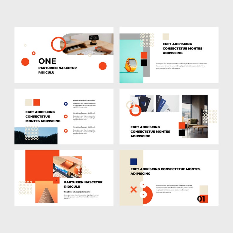 ONE - Creative Presentation Template, Keynote, Powerpoint, Google ...