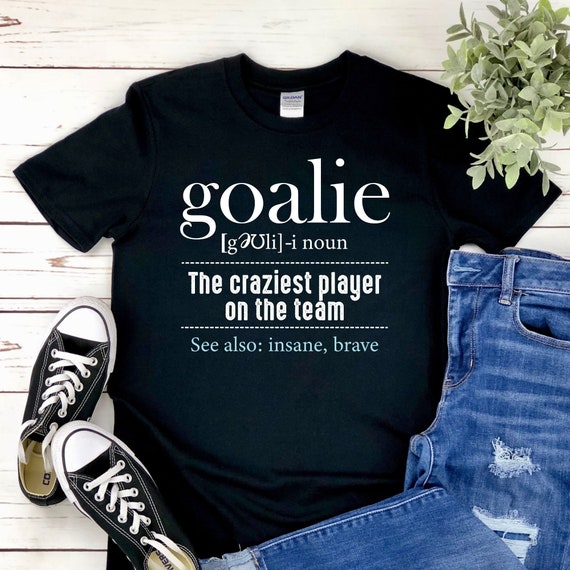 Goalie Goalkeeper Definition Soccer Hockey Football Game Team Etsy