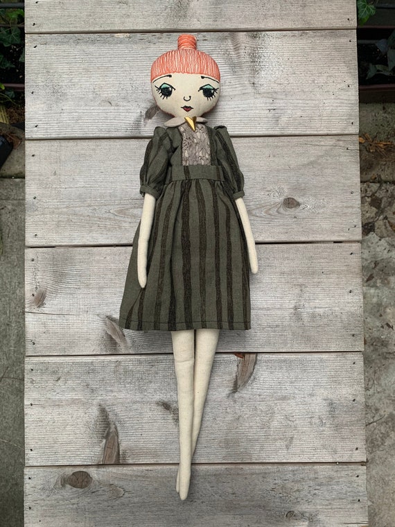 Hand Made Rag Doll Boudoir Doll Hand Made Rag Doll Boudoir Doll