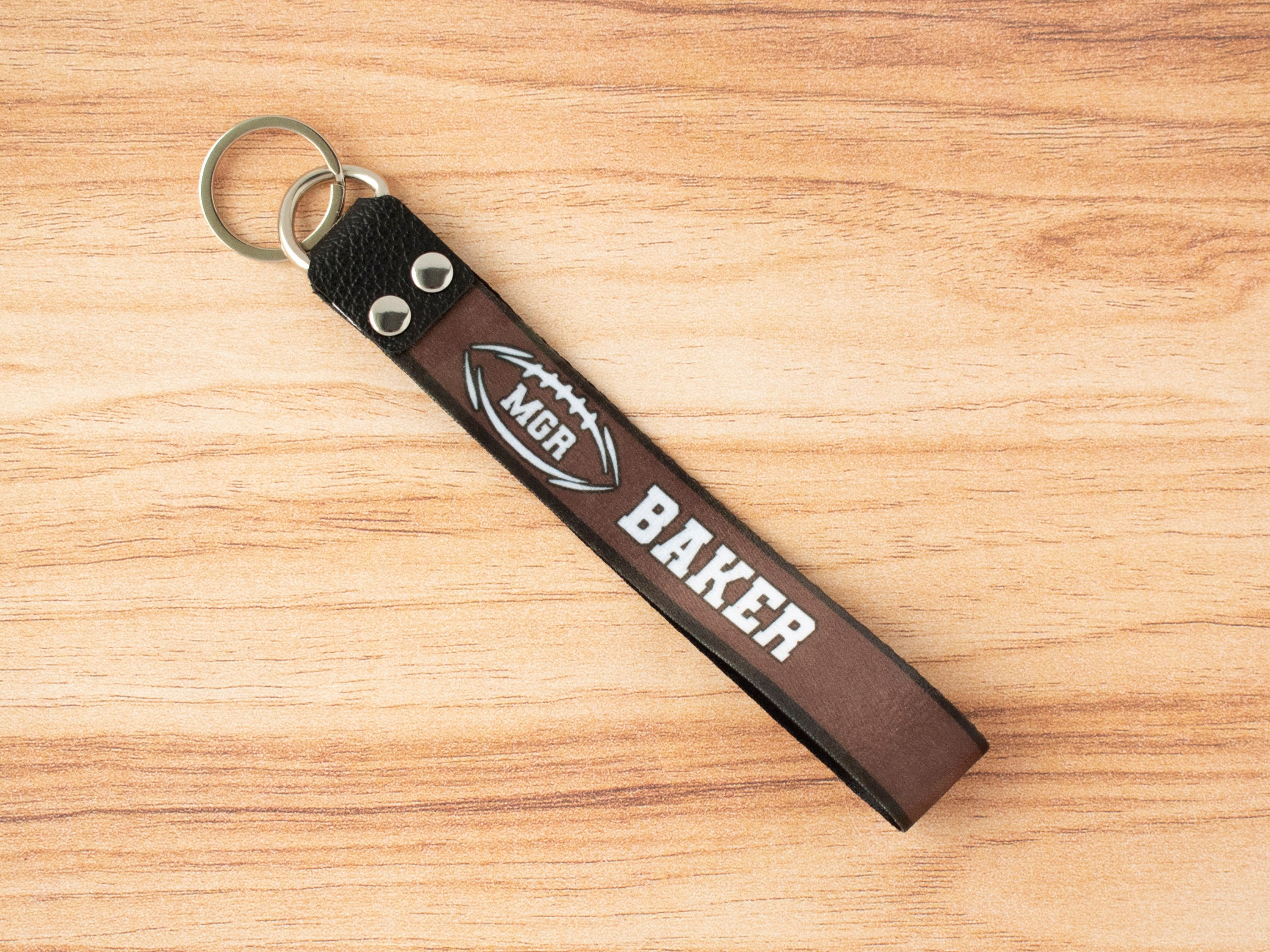 Football Manager Gift Football Keychain Football Team Gifts Etsy