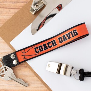 Basketball Coach Gift, Basketball Keychain, Basketball Team Gifts, Personalized Basketball Gifts, Basketball Banquet, Best Coach Gift