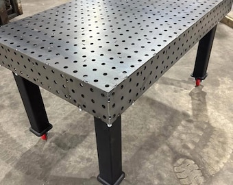 Heavy Duty Welding Fabrication Table 5/8 holes various sizes available
