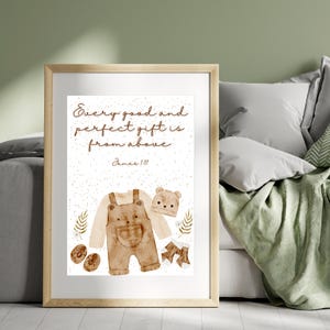 Boho Christian Nursery Wall Art, Bible verse decor, Boys nursery decor, Boho nursery wall art, Scripture wall art, Christian boy nursery