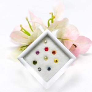 Ceylon Gem stone of 9 set
