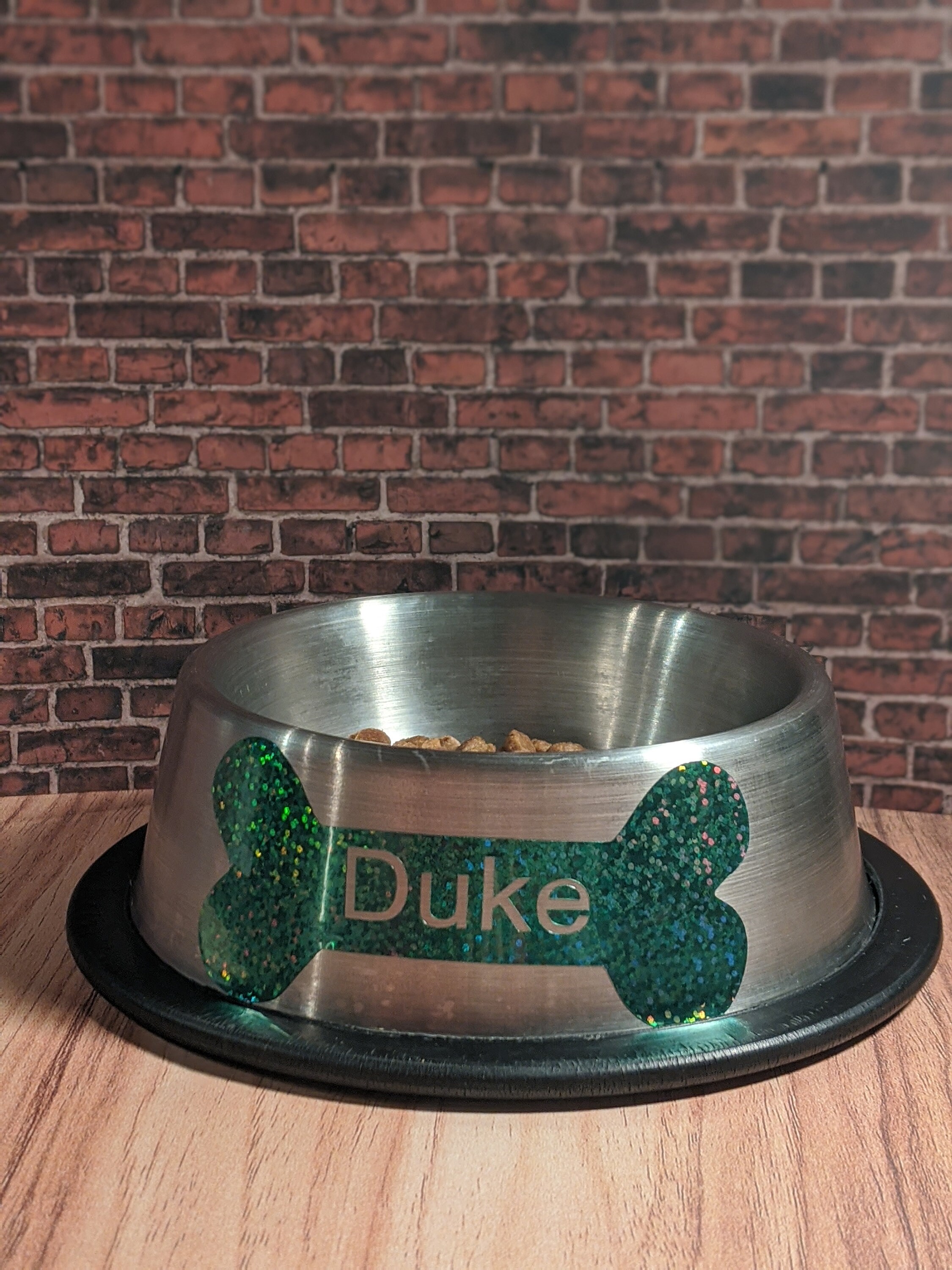 Custom Dog Name Plate for Dog Food Bowl Pet Bowl Vinyl Pet Etsy UK