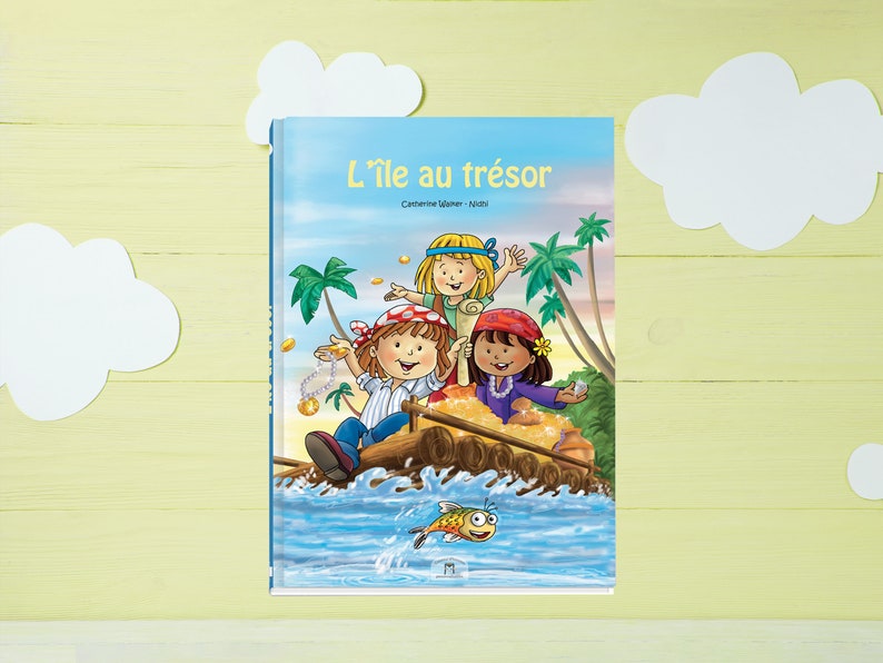 Personalized children's book Treasure Island made in France A great adventure in which your child is the hero On board image 3