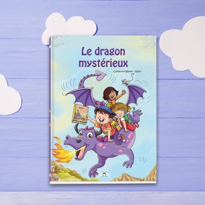 Personalized Dragon Adventure Book - Custom Story for Kids - The Mysterious Dragon - Unique Birthday Gift for Boys & Girls