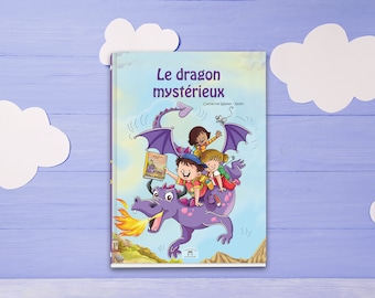 Personalized Dragon Adventure Book - Custom Story for Kids - The Mysterious Dragon - Unique Birthday Gift for Boys & Girls