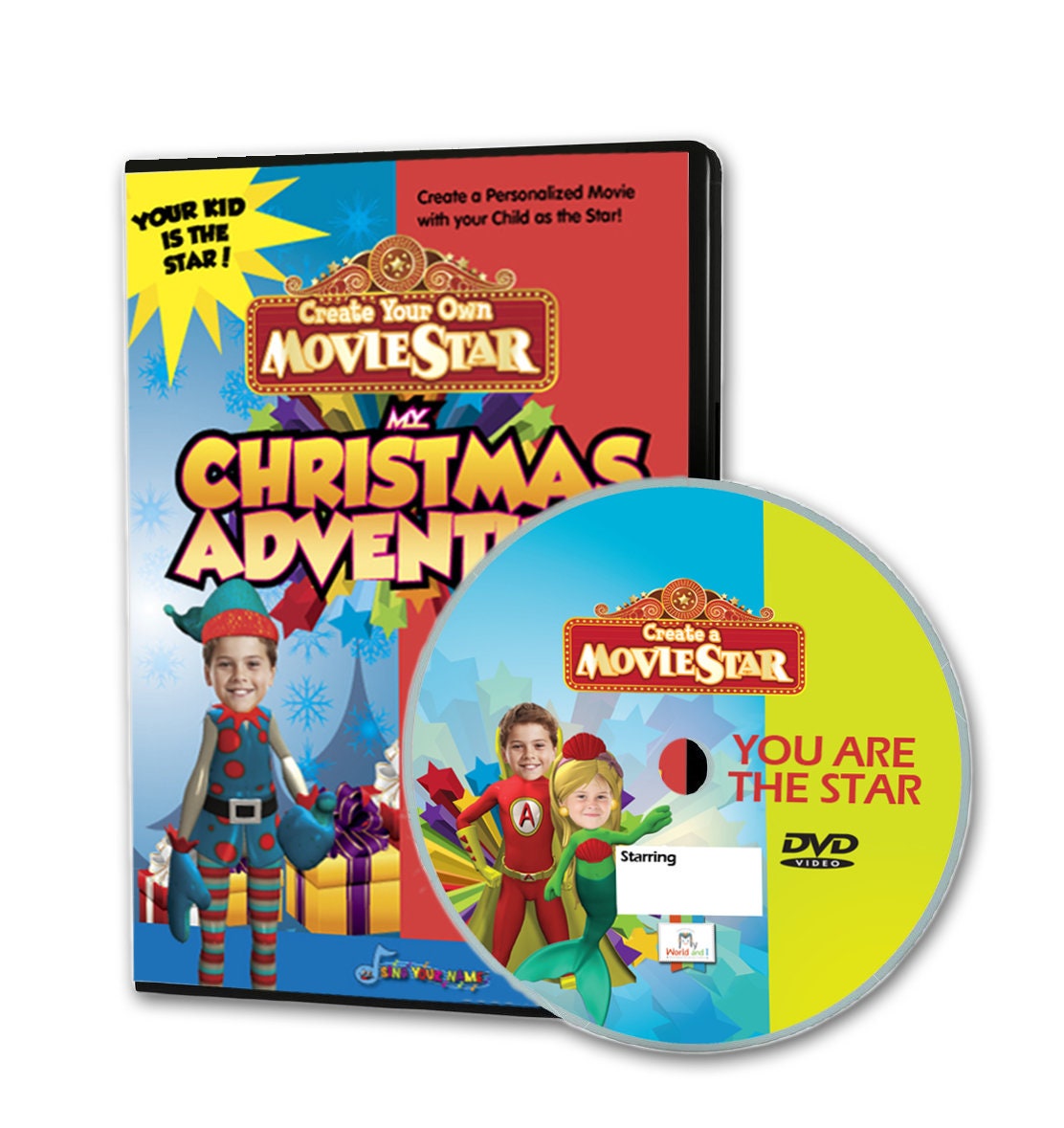 MP4 Personalized DVD Cartoon for Children My Christmas - Etsy MP4 Personalized DVD Cartoon for Children My Christmas - Etsy