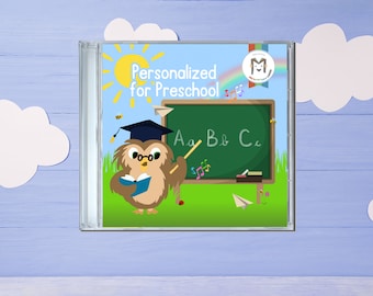 Personalized Music CD for Preschoolers | Custom Sing-Along Songs with Your Child’s Name