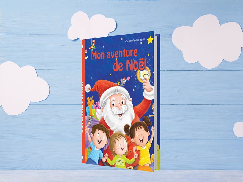 La Mia Avventura di Natale Un libro di Natale personalizzato per un regalo unico e magico Prodotto francese immagine 2