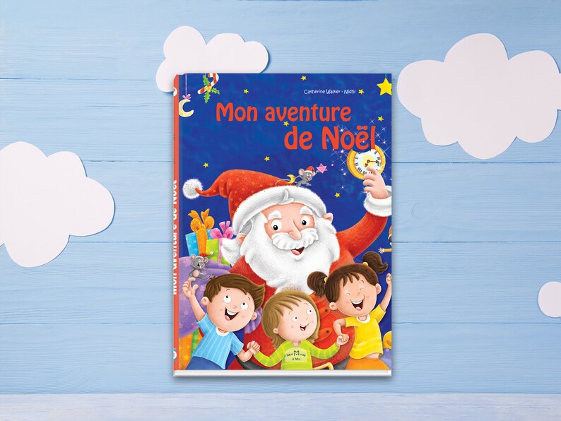 La Mia Avventura di Natale Un libro di Natale personalizzato per un regalo unico e magico Prodotto francese immagine 1