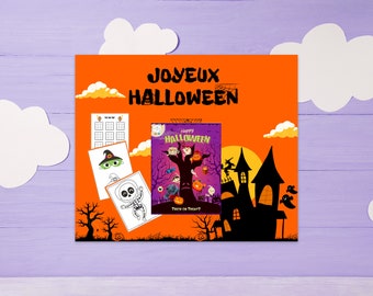 Halloween-activiteit afdrukbaar, Halloween-bundel, Halloween-kleurboek, Halloween-mandala, Halloween-afdrukbaar, Halloween-activiteitenboek