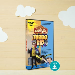 Dibujos animados personalizados en MP4 – Turbo Kid | Película animada personalizada con foto | descargar MP4