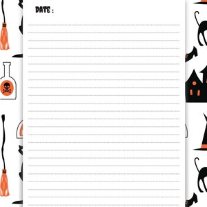 Utskrivbar Halloween-aktivitet, Halloween-paket, Halloween-målarbok, Halloween-mandala, Utskrivbar Halloween, Halloween-aktivitetsbok bild 8