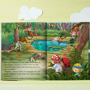 Personalized children's book Treasure Island made in France A great adventure in which your child is the hero On board image 4