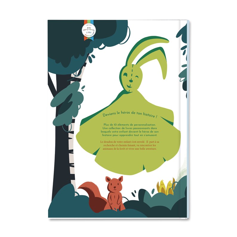 Doudou un beau livre enfant personnalisé avec son doudou préféré fabrication française image 5