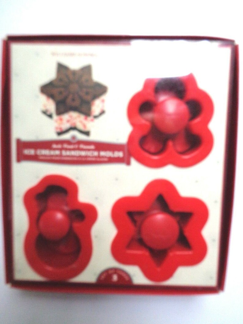 3 New Williams Sonoma Ice Cream Sandwich Molds Etsy
