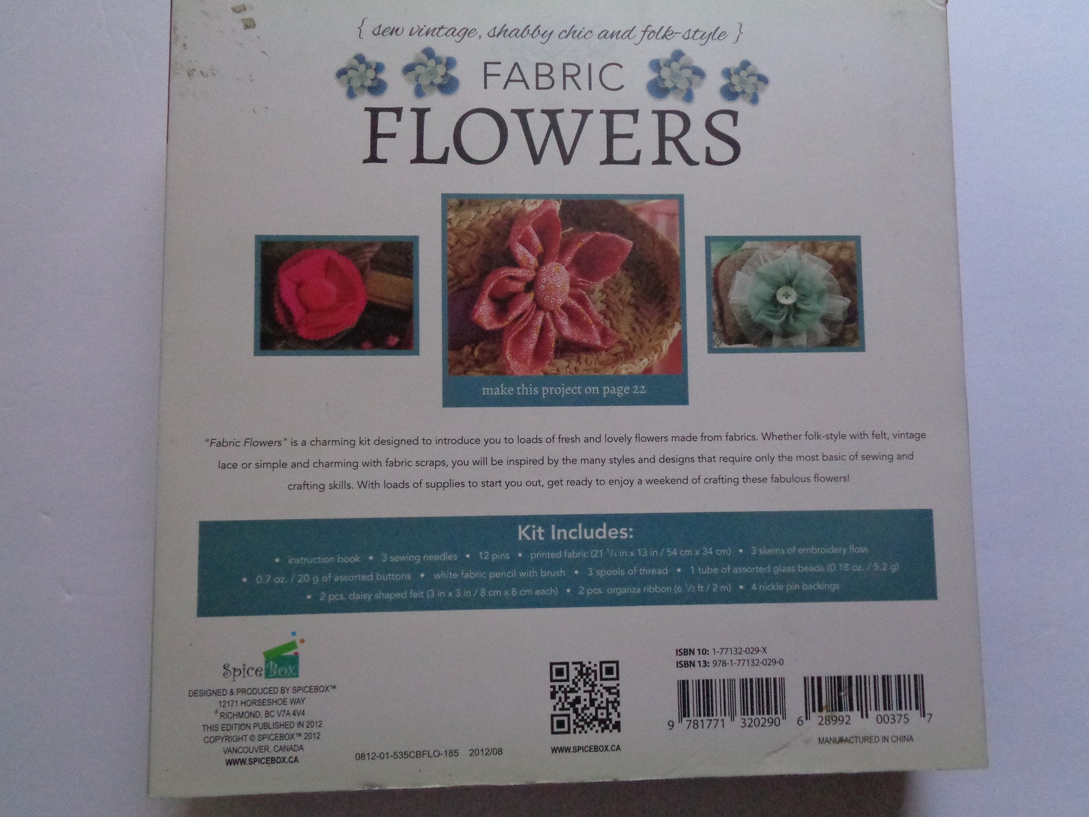 New Fabric Flower Making Kit Etsy