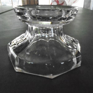 Vintage Crystal Punch Bowl Stand or Base