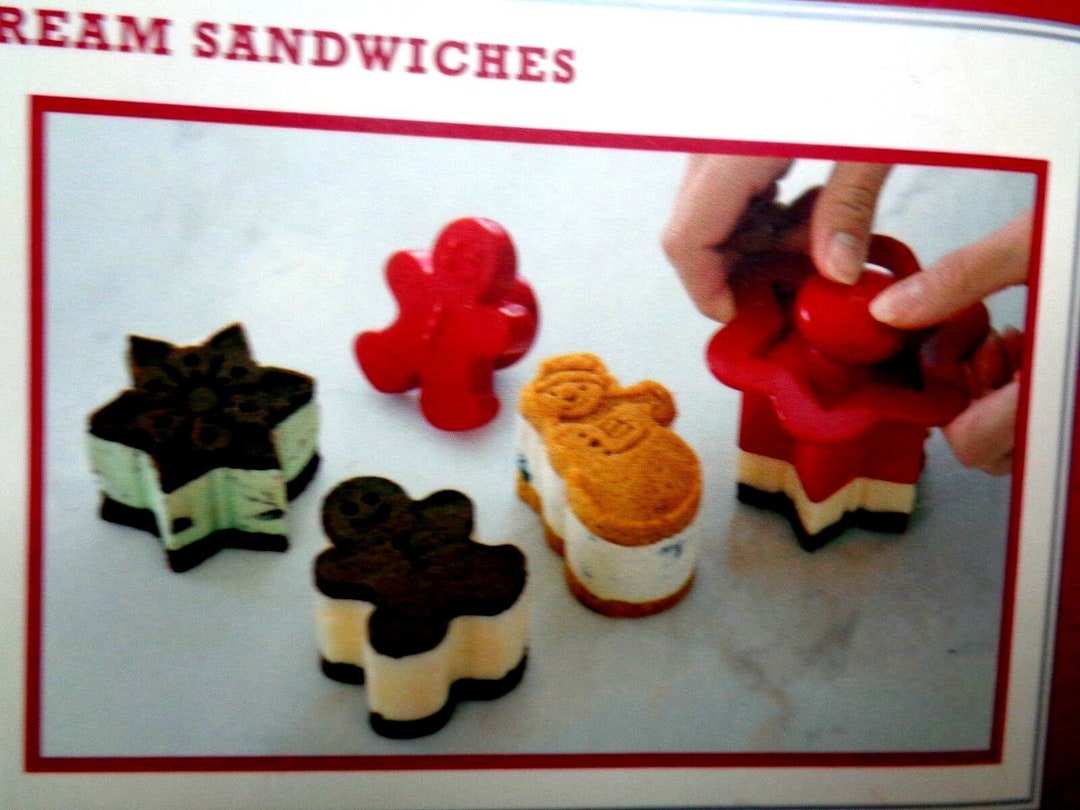 3 New Williams Sonoma Ice Cream Sandwich Molds Etsy
