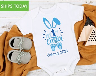 Unique Baby Boys Hip Hop Easter Bunny Layette