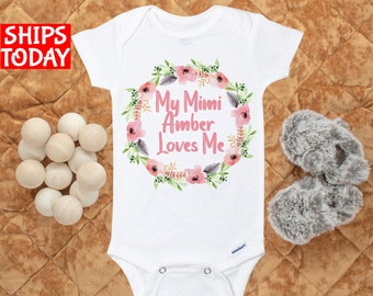 i love my mimi onesie
