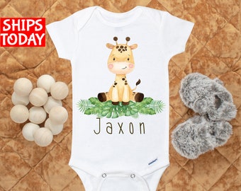 giraffe baby clothes girl