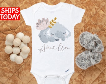unisex elephant baby clothes
