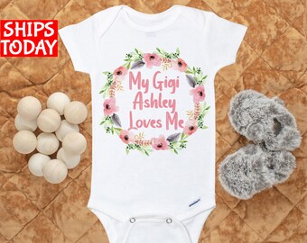 i love my gigi onesie