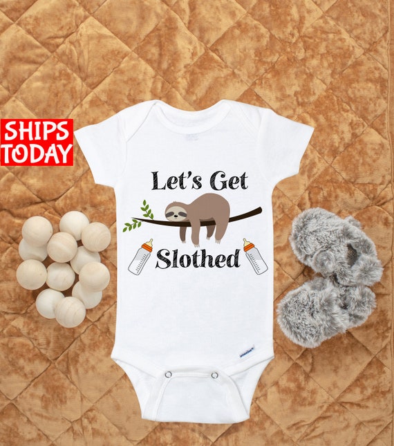sloth baby boy clothes