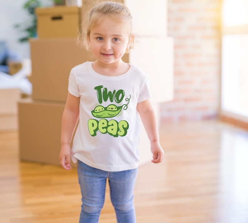 Two Peas in a Pod Onesie® Baby Gift Cute Twin Baby Clothes Etsy