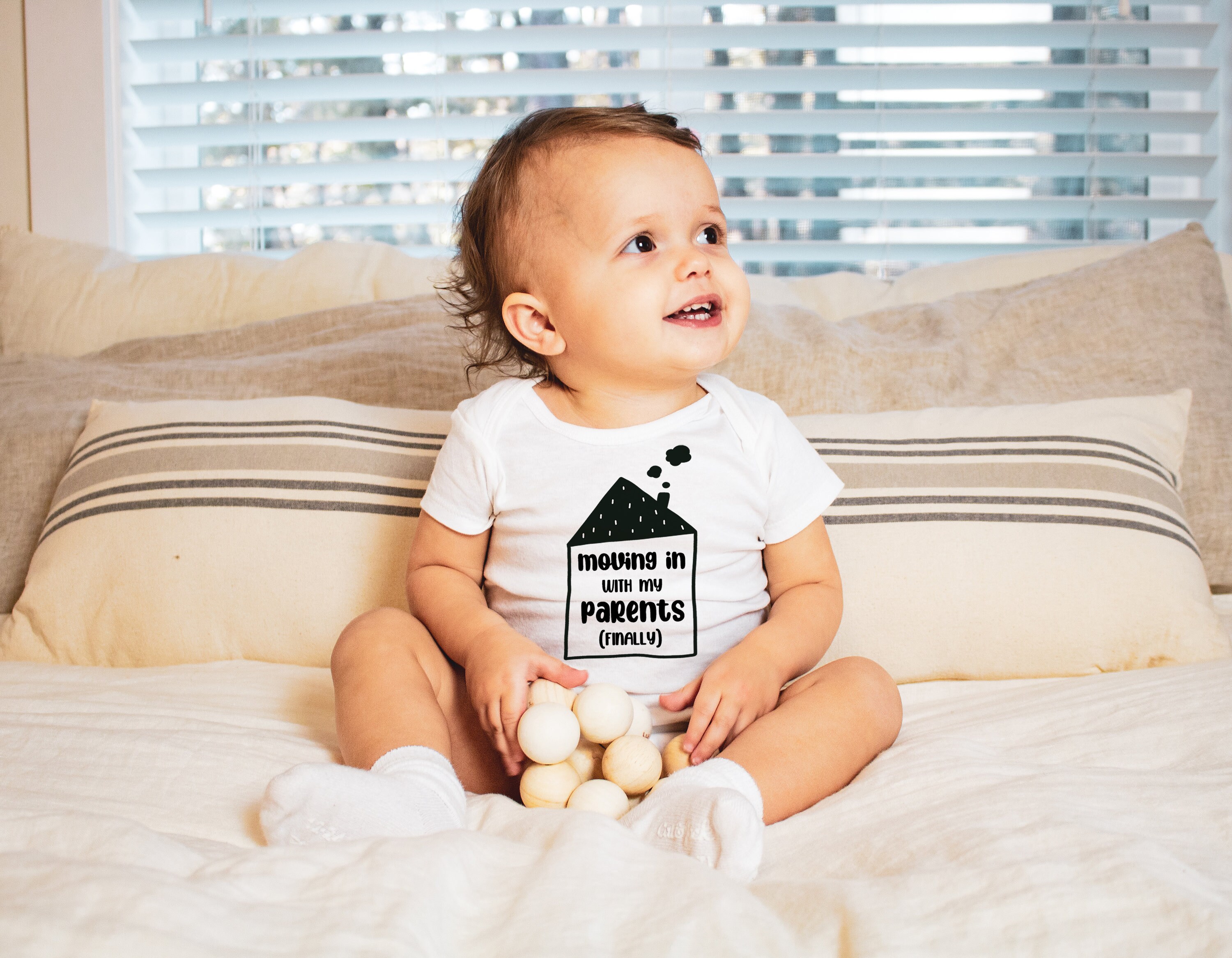 Nicu Baby Gift Moving in With My Parents Onesie® for Nicu Etsy