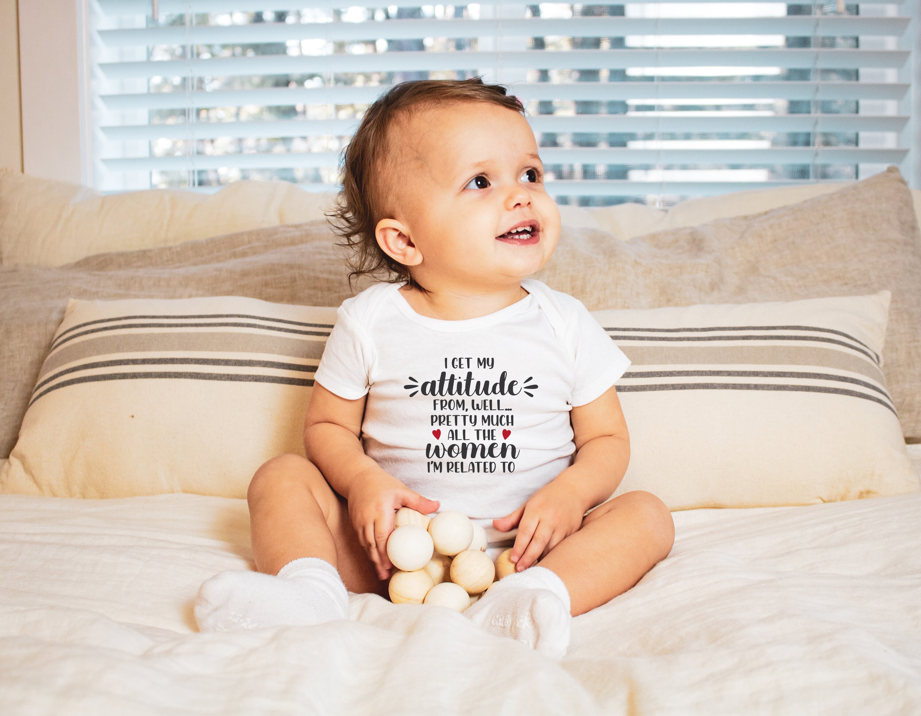 Cute Attitude Baby Onesie I Got My Attitude Onesie for Baby Etsy