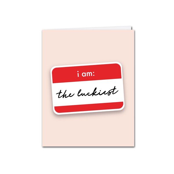 The Luckiest Lyrics - Etsy