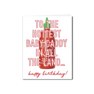 HOT BABY DADDY birthday, Father's Day or valentine's day image 3