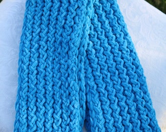 Teal Blue Scarf