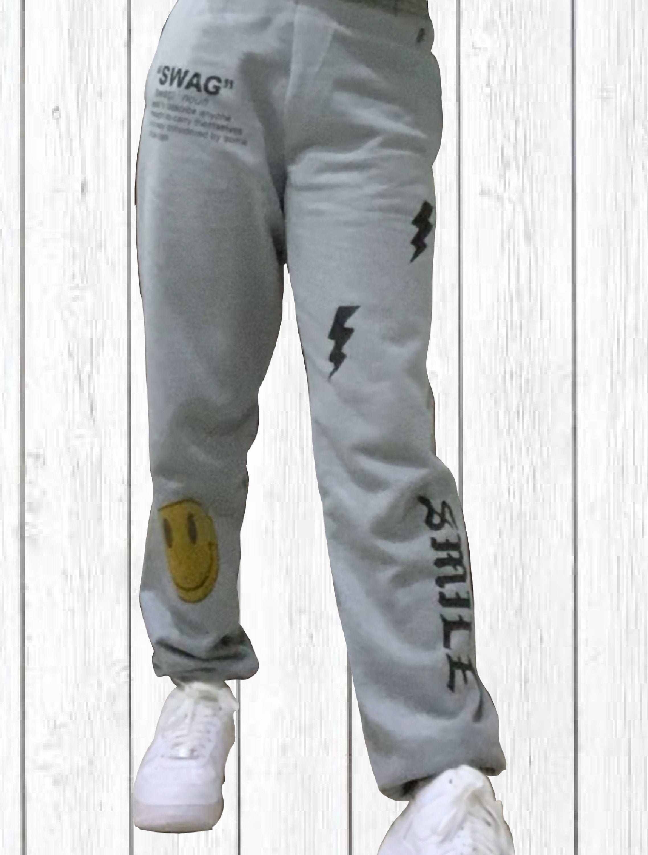 Swag Definition Smile Sweatpants Etsy