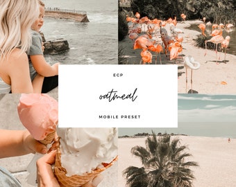 OATMEAL | Mobile Lightroom Presets | Instagram Presets | Lifestyle Travel Presets | Blogger Presets