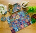 Mediterranean Style Placemats | Placemats Set of 2, 4, 6 | Placemats and Coasters Set / + Tray | Housewarming Gift | Dinning | Table Mats 