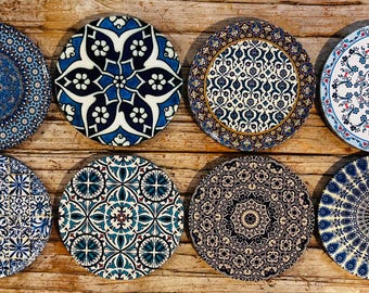 Set de 6 sous tasses - LIDIK PROMO