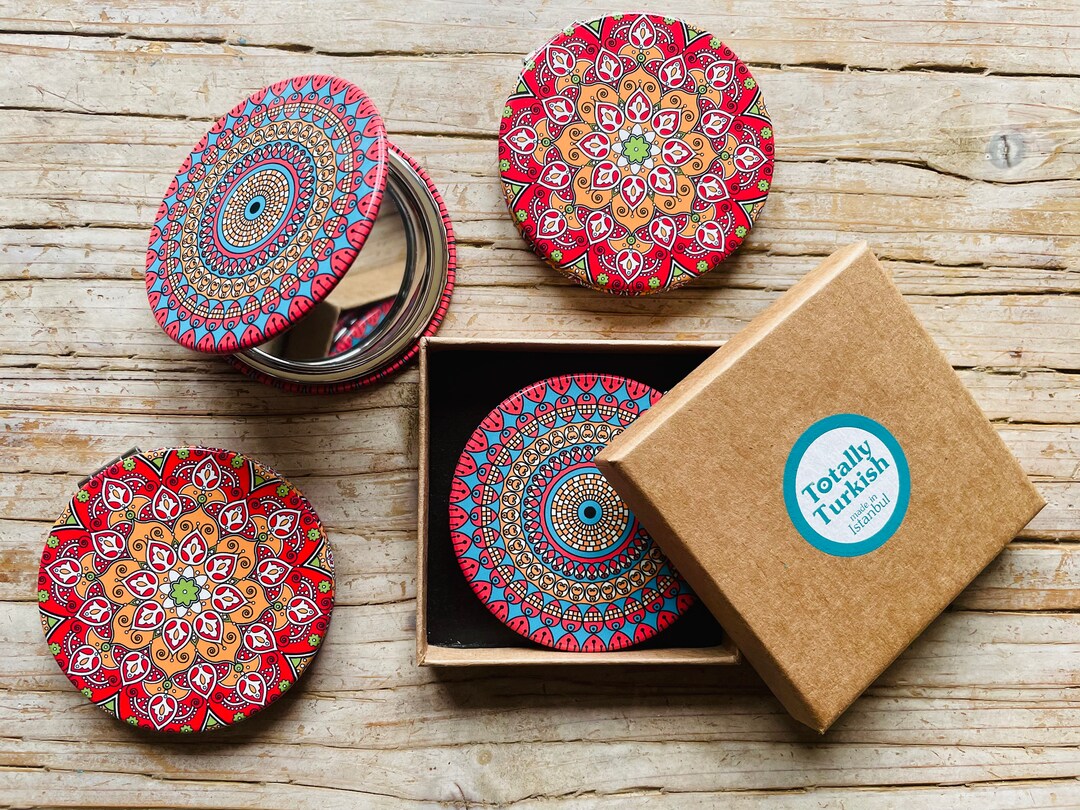 Woman's / Ladies Compact Cosmetic Makeup , Pocket , Hand Mirror ...