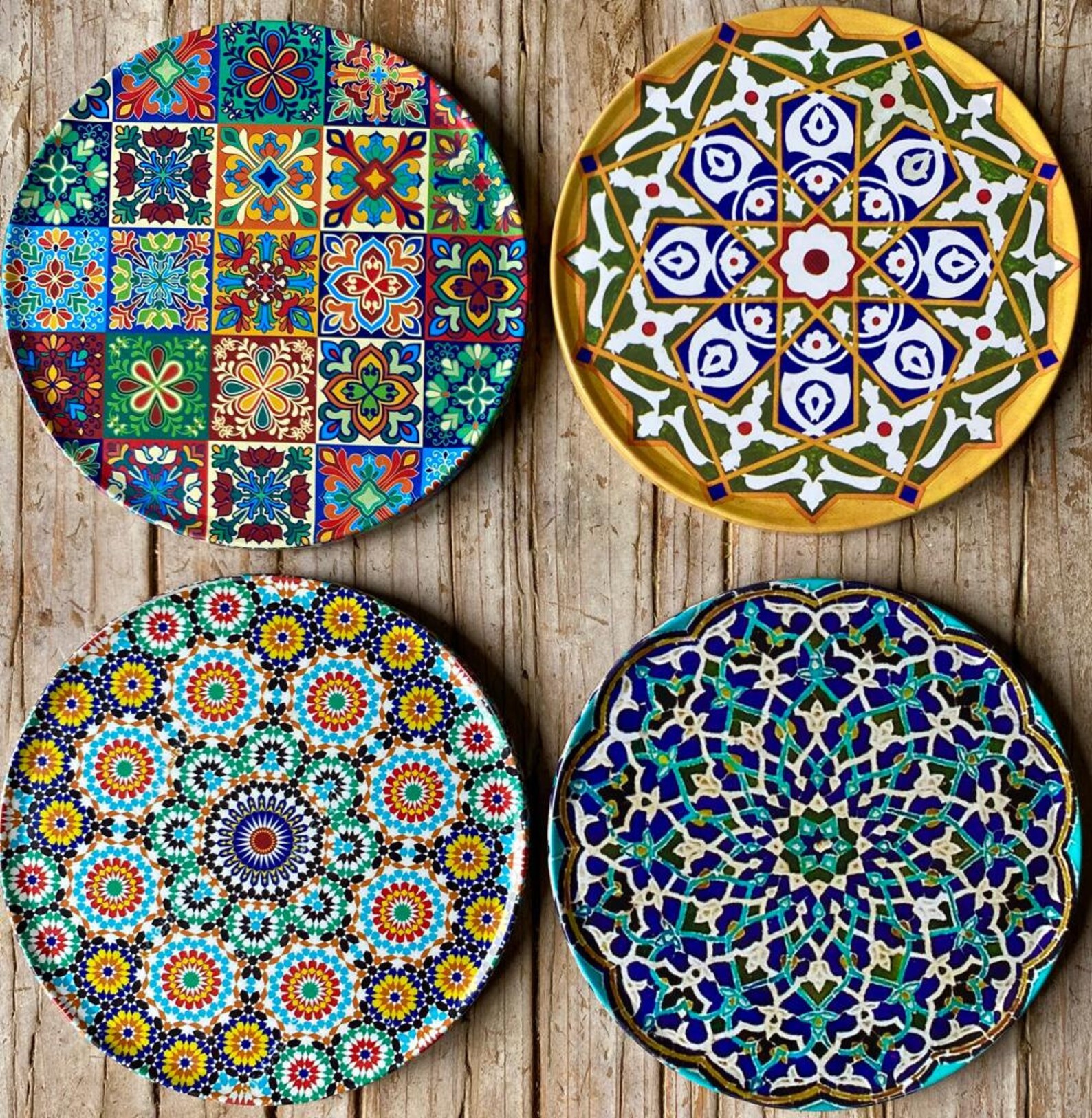 Set of 4 Coasters / Various Coaster Sets / Turkish Etsy UK
