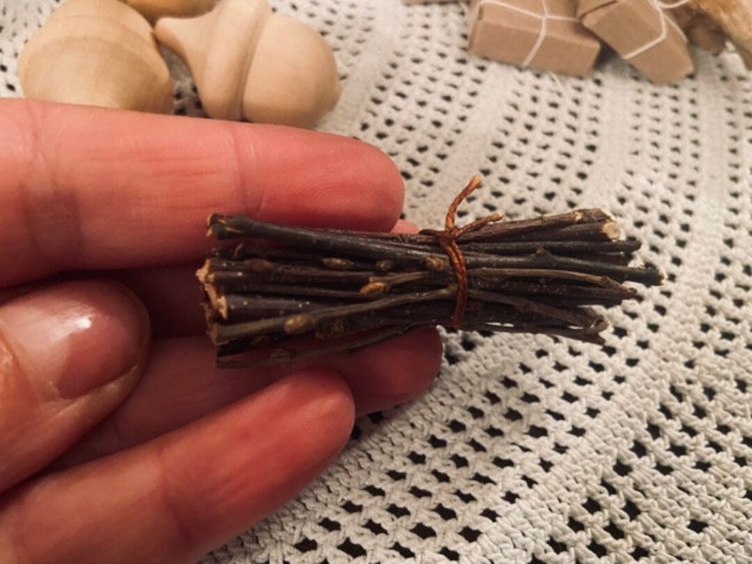 Firewood for Elves Only 5 Cm Tall Made of Real Brushwood Etsy